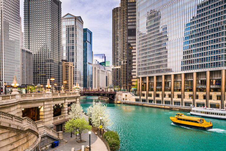 Chicago, Illinois, USA Downtown Skyline